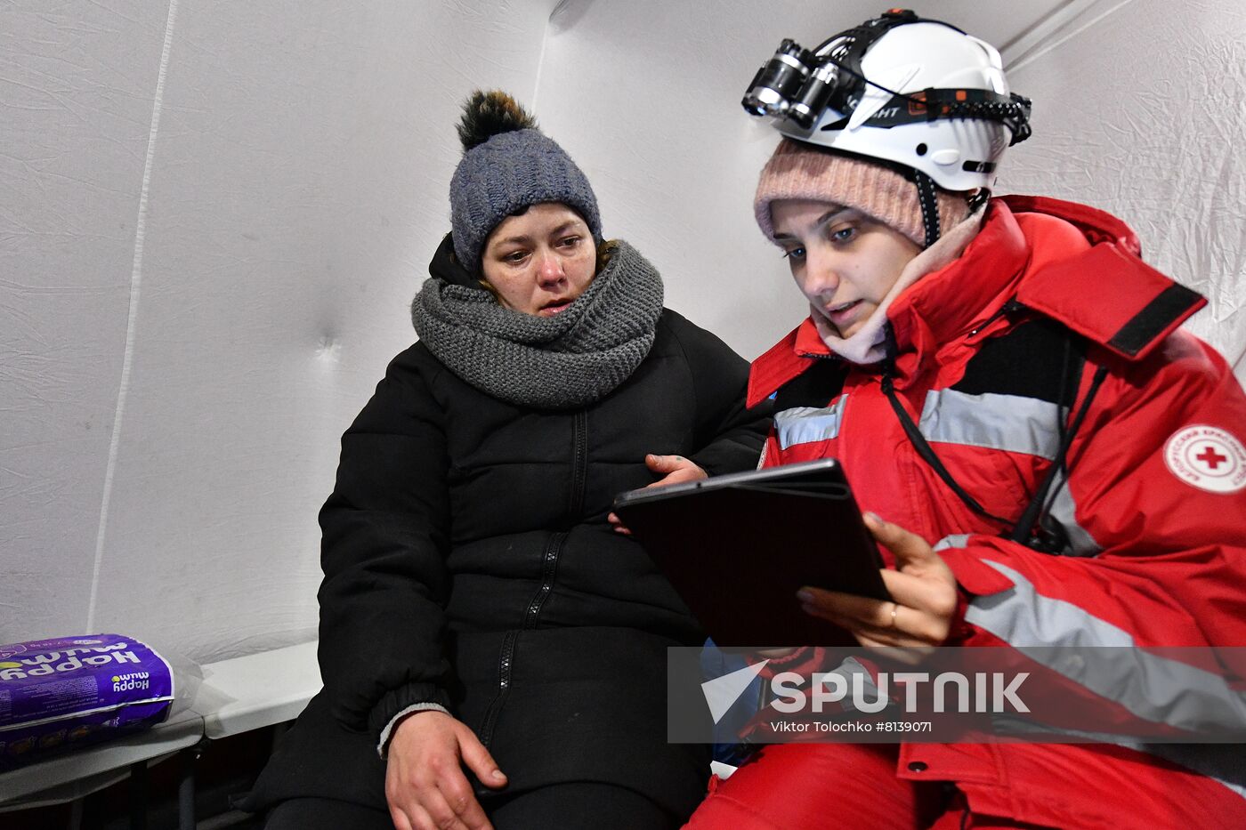 Belarus Ukraine Border Refugees