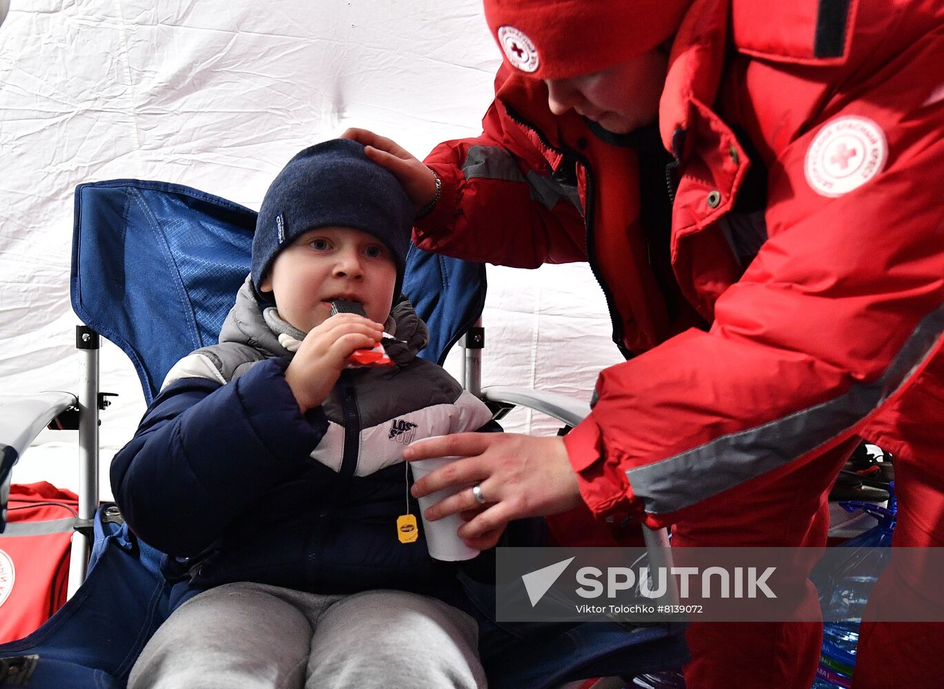 Belarus Ukraine Border Refugees