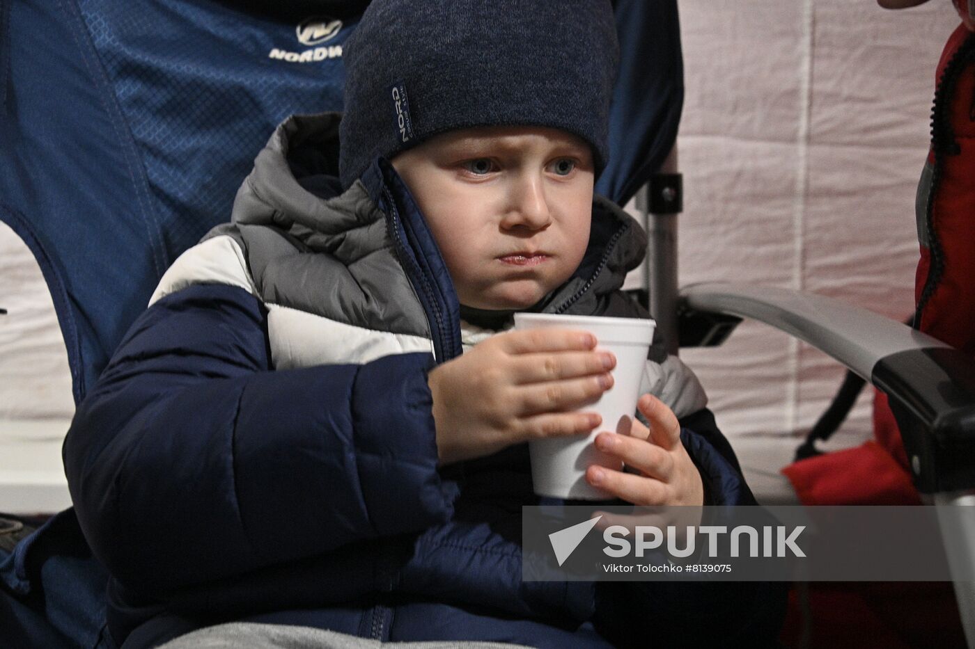 Belarus Ukraine Border Refugees