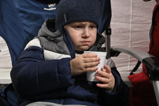 Belarus Ukraine Border Refugees