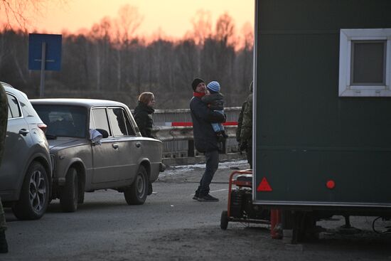 Belarus Ukraine Border Refugees