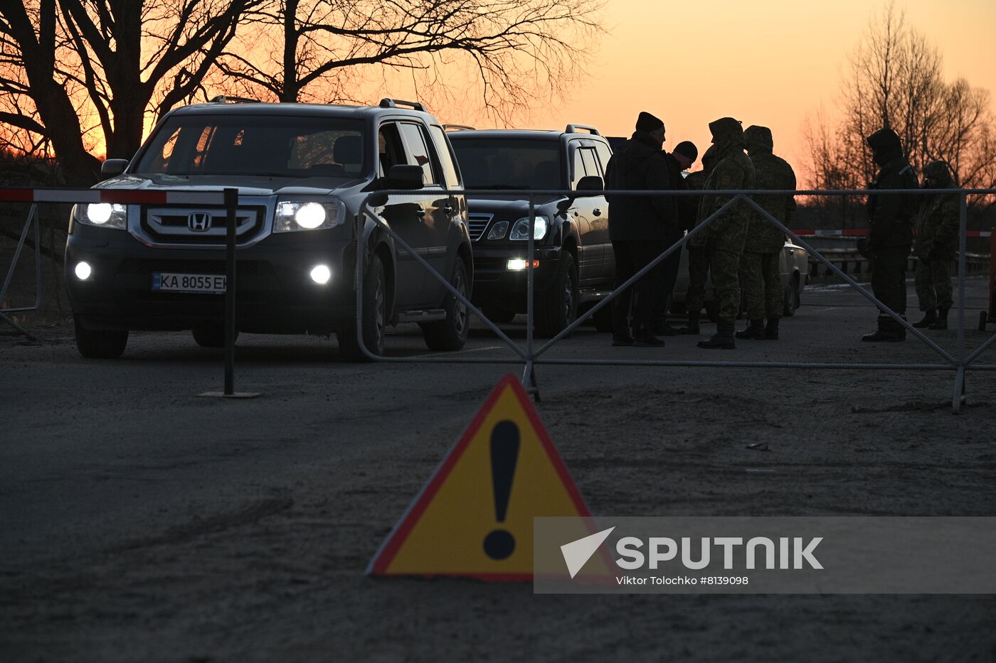 Belarus Ukraine Border Refugees