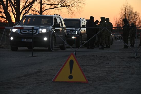 Belarus Ukraine Border Refugees