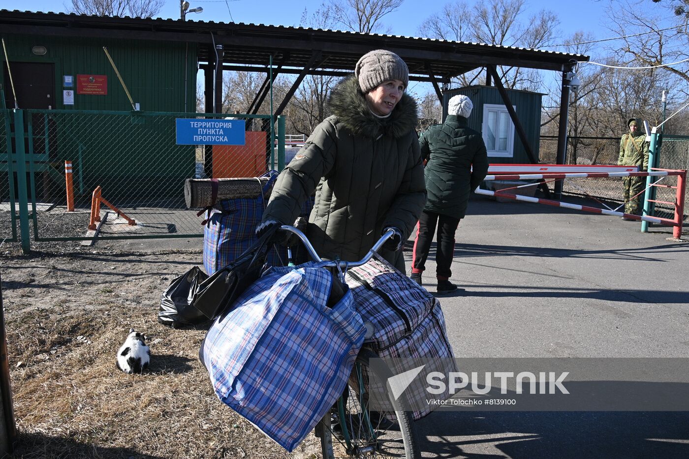 Belarus Ukraine Border Refugees