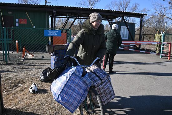 Belarus Ukraine Border Refugees