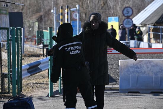 Belarus Ukraine Border Refugees