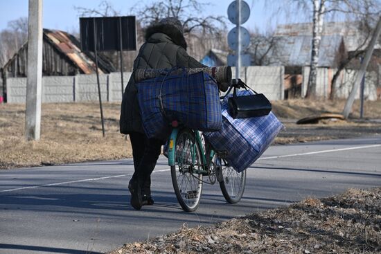 Belarus Ukraine Border Refugees