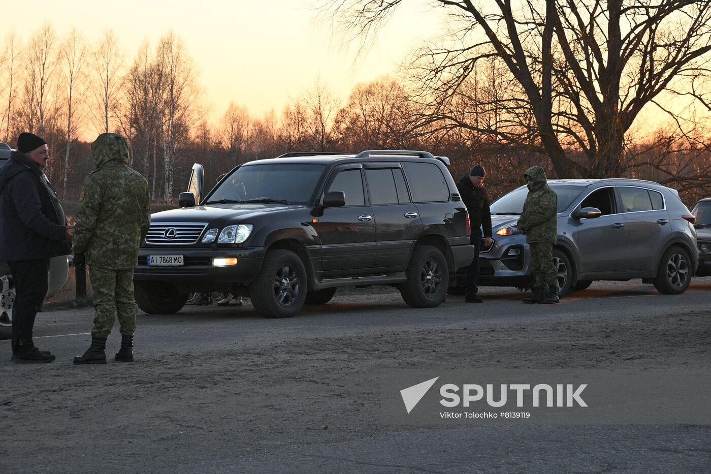 Belarus Ukraine Border Refugees