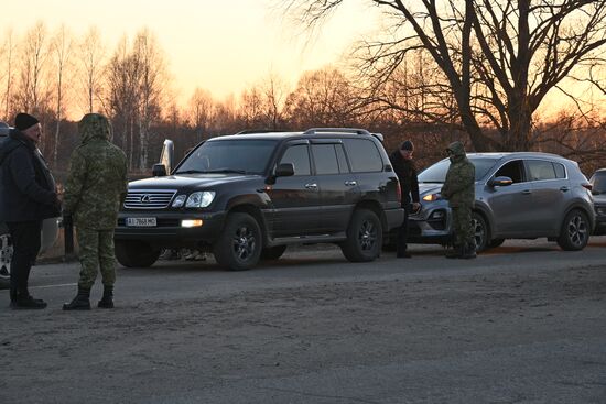 Belarus Ukraine Border Refugees