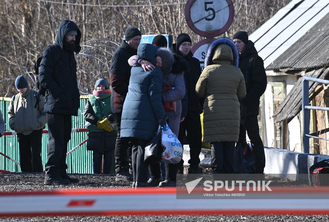 Belarus Ukraine Border Refugees