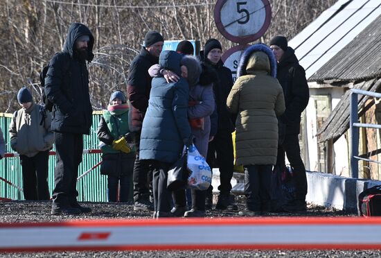 Belarus Ukraine Border Refugees