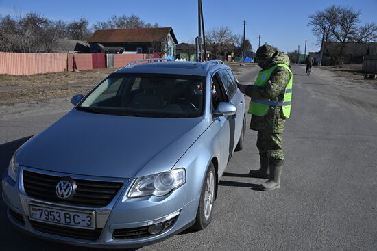 Belarus Ukraine Border Refugees