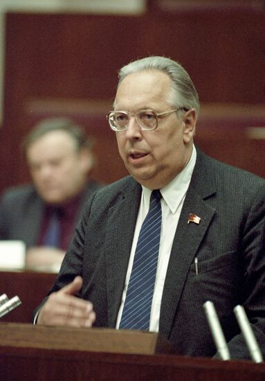 Ilmars Bishers, Deputy Chairman of Council of Nationalities of USSR Supreme Soviet of USSR