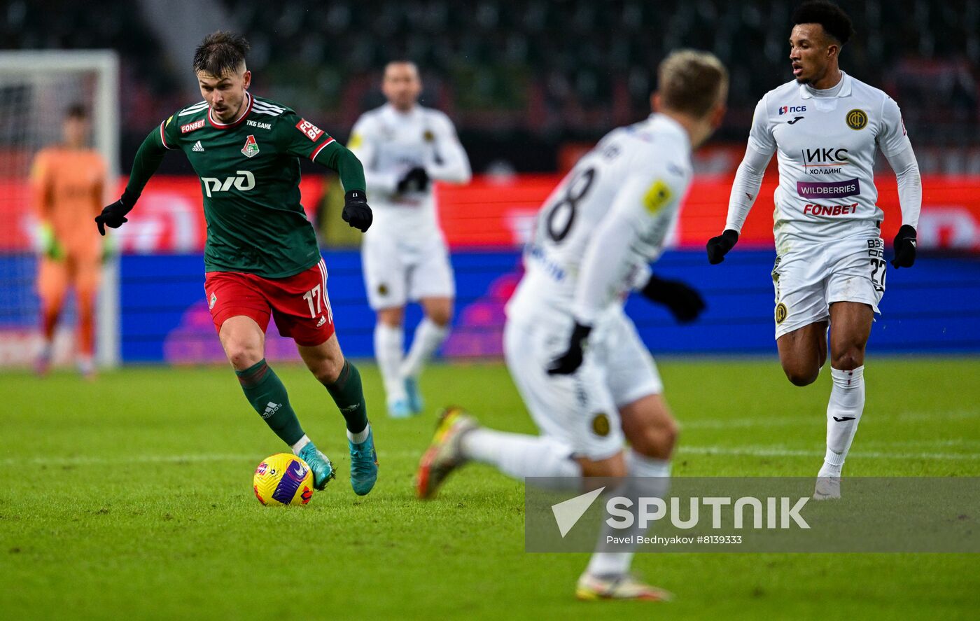 Russia Soccer Premier League Lokomotiv - CSKA