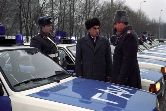 Audi 80 vehicles for traffic police