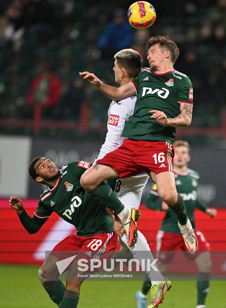 Russia Soccer Premier League Lokomotiv - CSKA