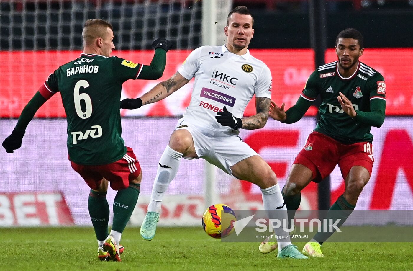 Russia Soccer Premier League Lokomotiv - CSKA