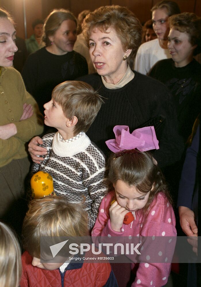 Wife of the President of the USSR, Raisa Gorbachev