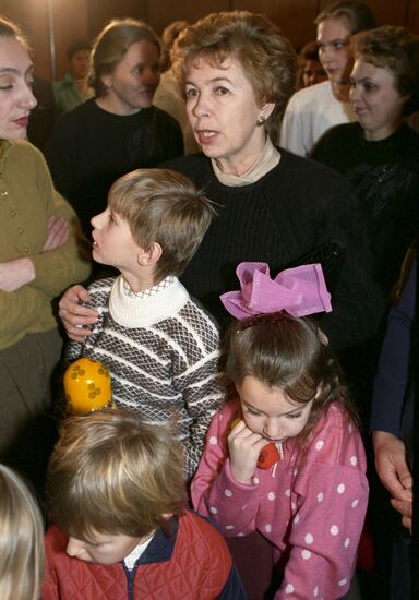 Wife of the President of the USSR, Raisa Gorbachev