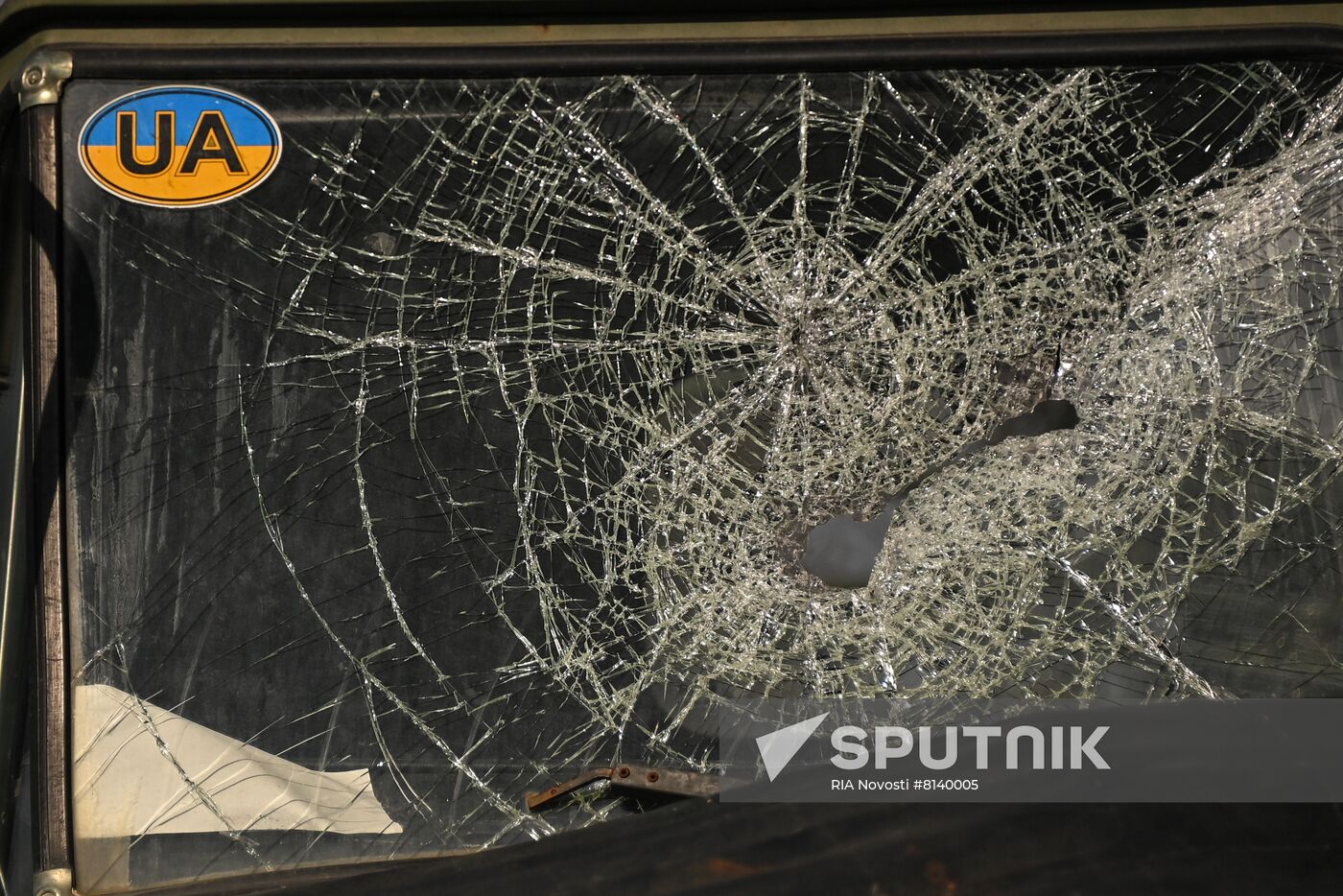 Ukraine Russia Military Operation Berdyansk Artillery Unit