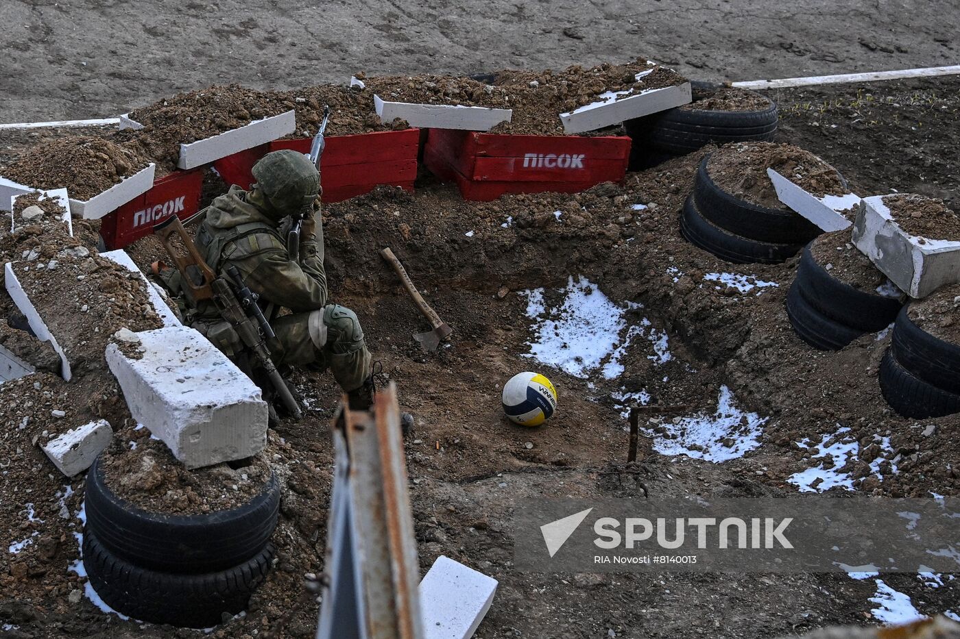 Ukraine Russia Military Operation Berdyansk Artillery Unit
