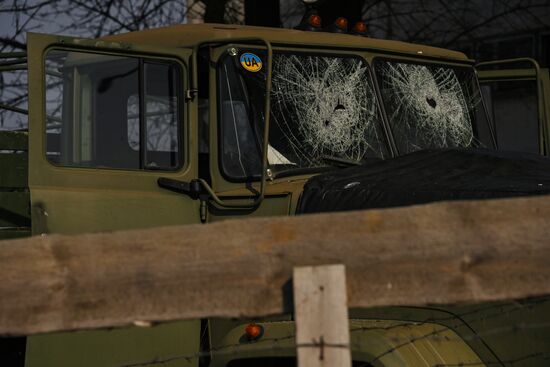Ukraine Russia Military Operation Berdyansk Artillery Unit