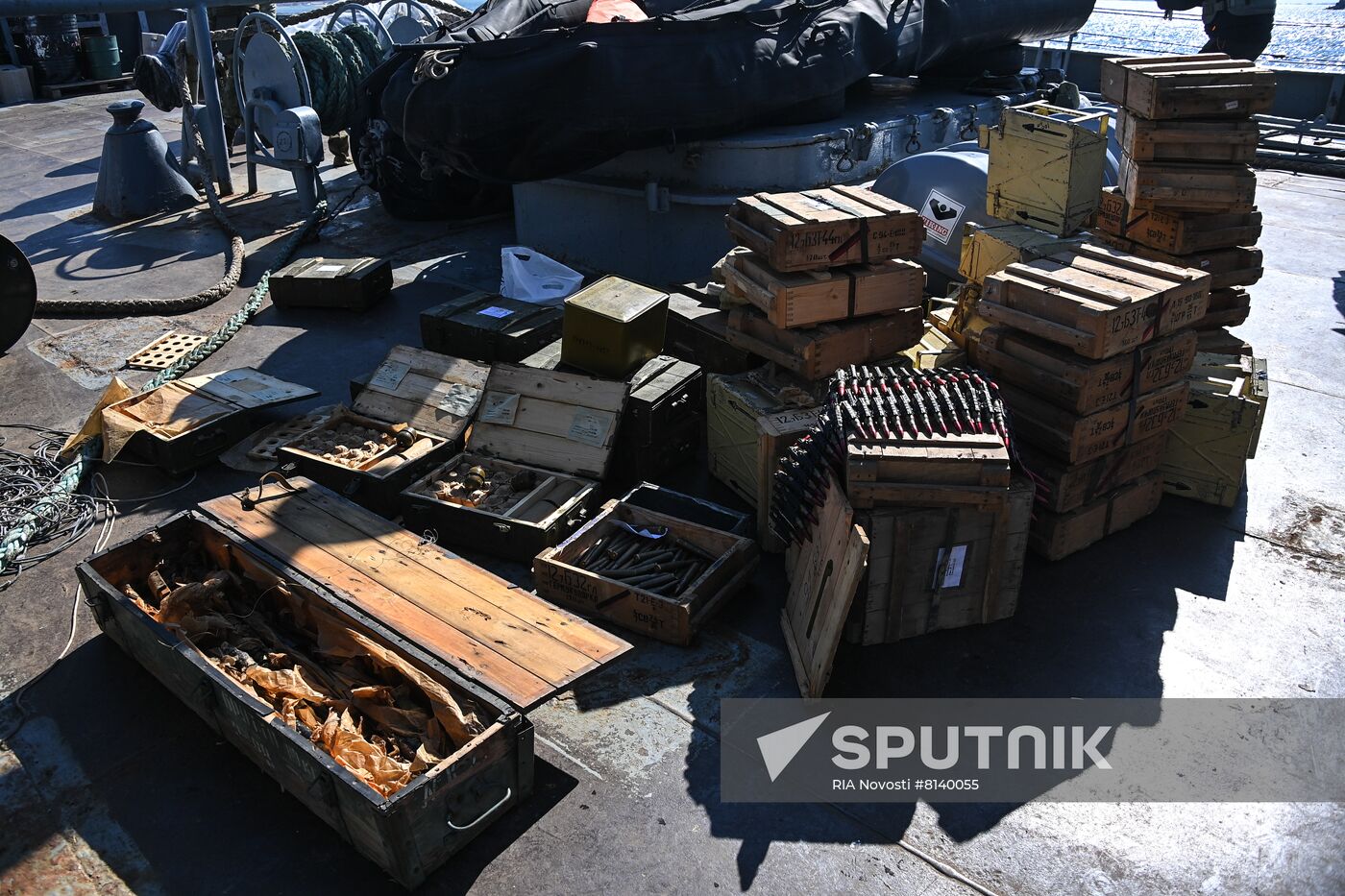 Ukraine Russia Military Operation Berdyansk Naval Base