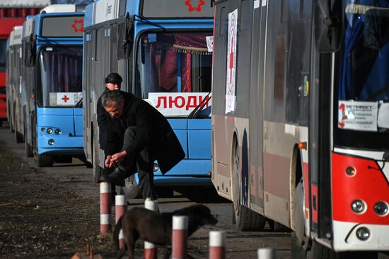 Ukraine Russia Military Operation Humanitarian Aid