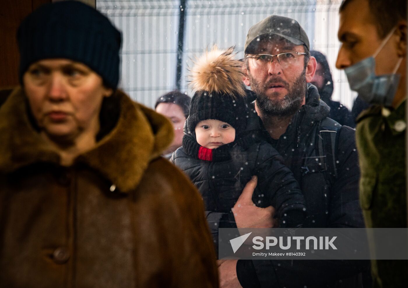 Russia Ukraine Military Operation Evacuees