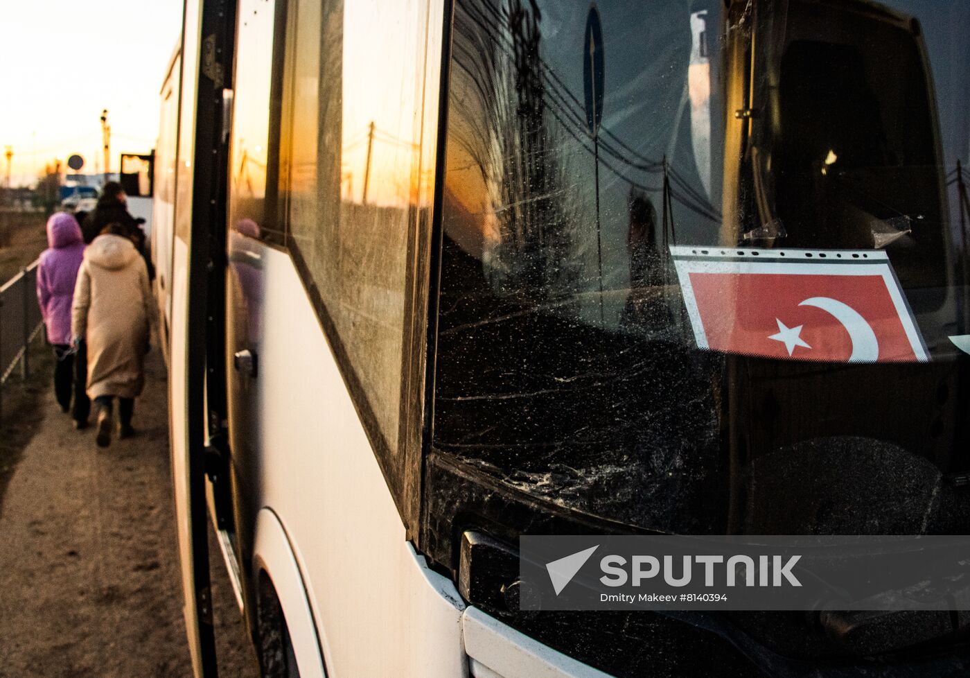 Russia Ukraine Military Operation Evacuees