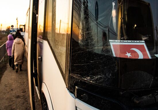 Russia Ukraine Military Operation Evacuees