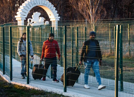 Russia Ukraine Military Operation Evacuees