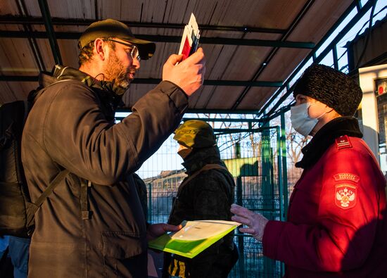 Russia Ukraine Military Operation Evacuees