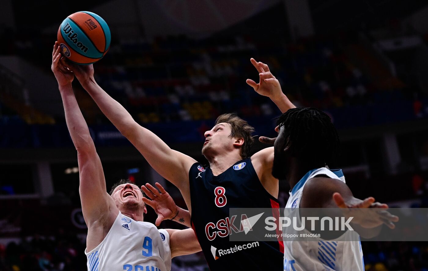 Russia Basketball United League CSKA - Zenit