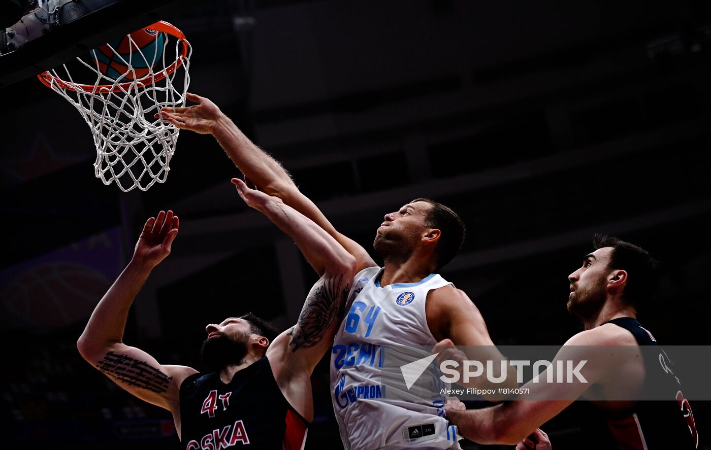 Russia Basketball United League CSKA - Zenit