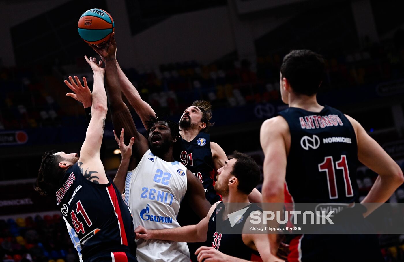 Russia Basketball United League CSKA - Zenit