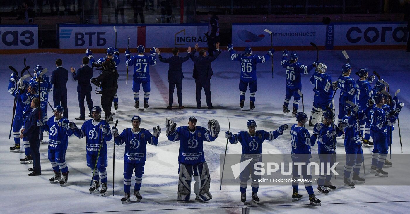 Russia Ice Hockey Kontinental League Dynamo - Severstal