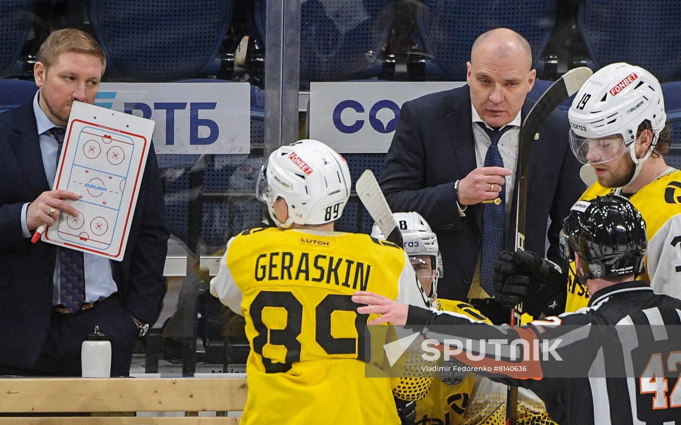 Russia Ice Hockey Kontinental League Dynamo - Severstal
