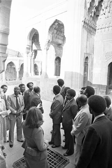 Party delegation of Republic of Ethiopia visits USSR