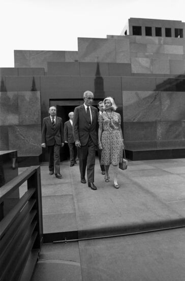 US senators visit USSR