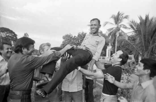 Soviet specialists in People's Republic of Kampuchea