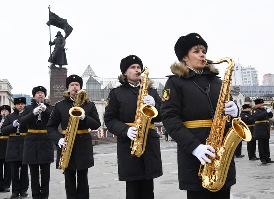 Russia Military Support Rallies 