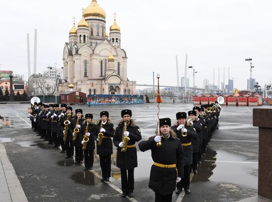 Russia Military Support Rallies 