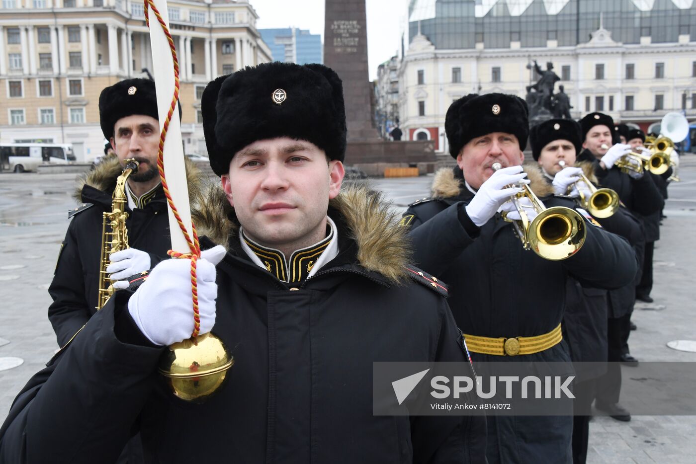 Russia Military Support Rallies