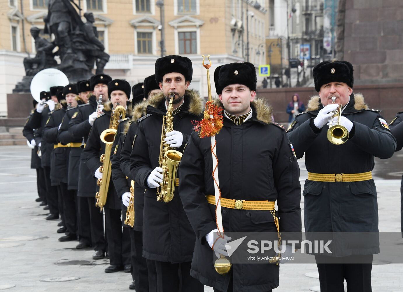 Russia Military Support Rallies