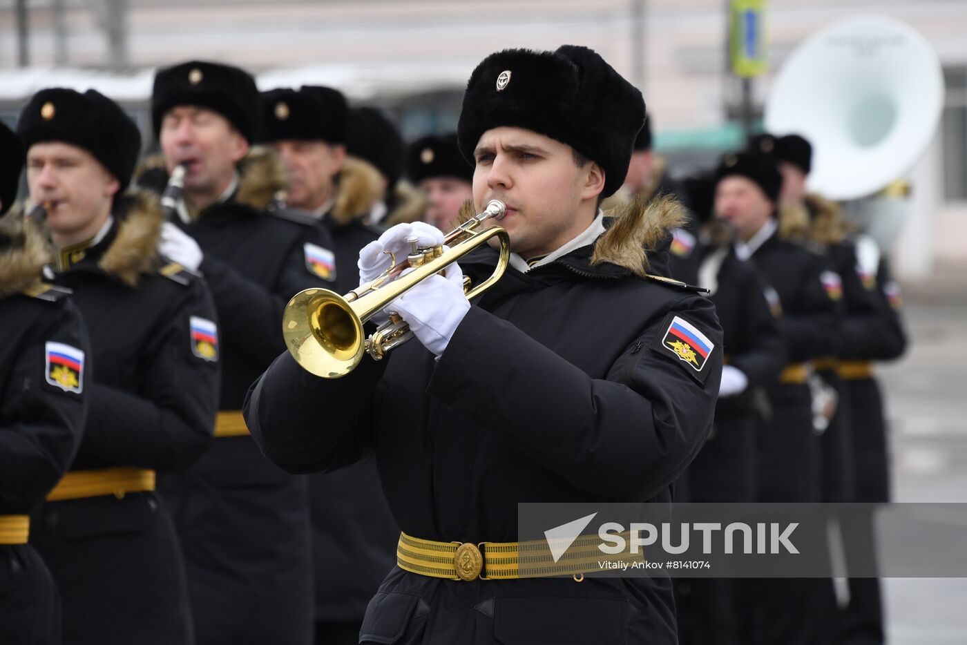 Russia Military Support Rallies
