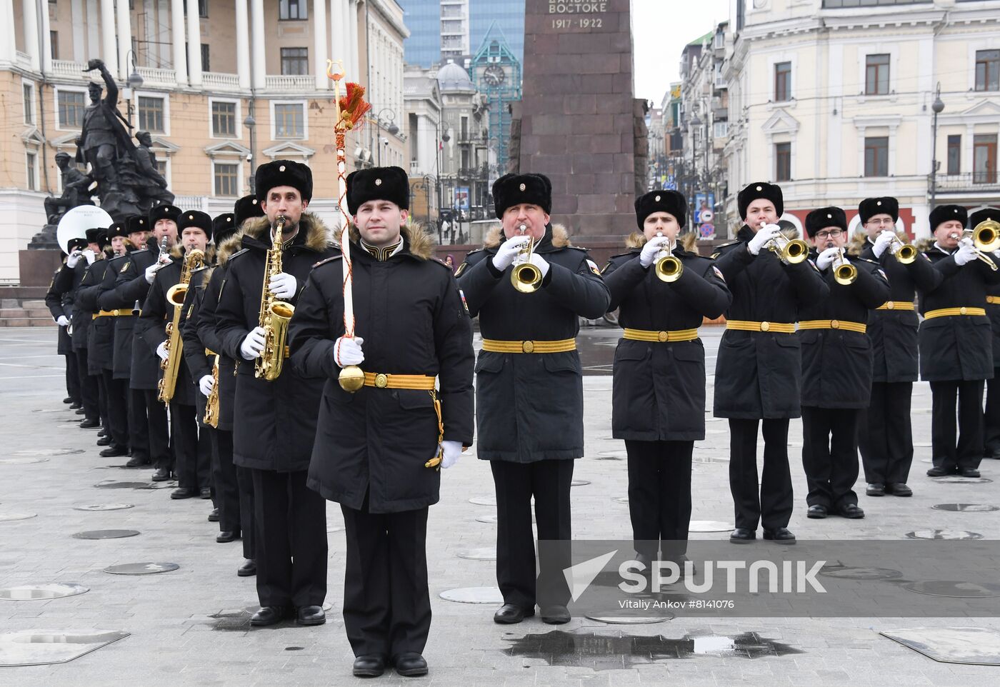 Russia Military Support Rallies