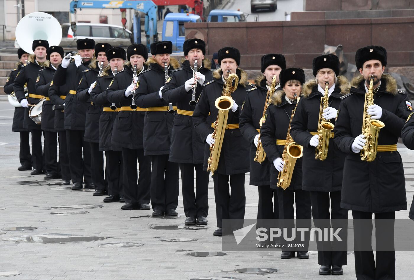 Russia Military Support Rallies