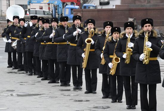 Russia Military Support Rallies 