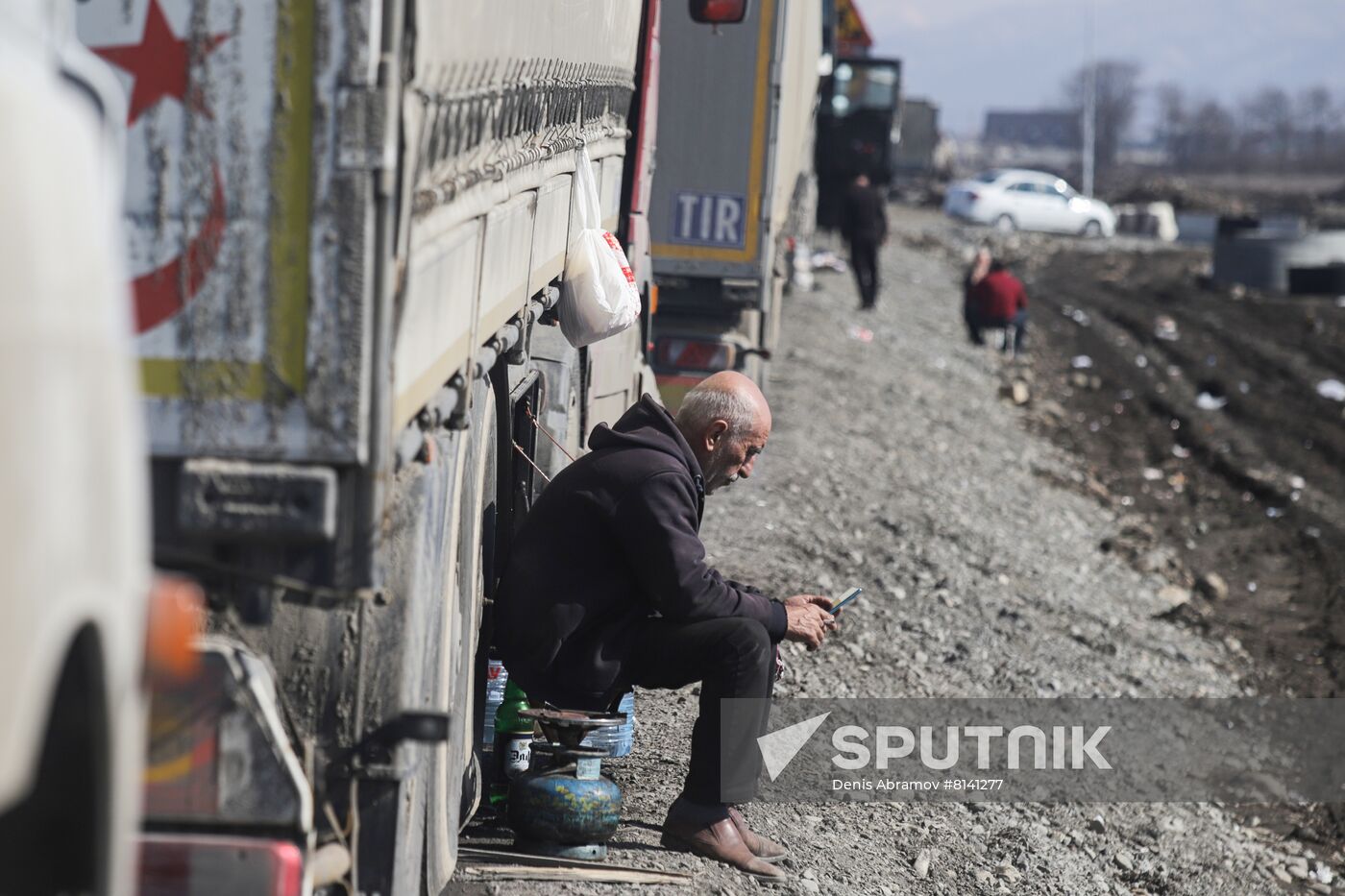 Russia Georgia Roads Closure